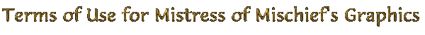 Terms of Use
